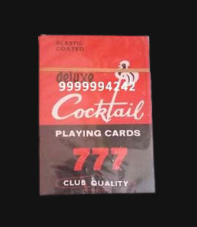 Cocktail Cheating playing Cards